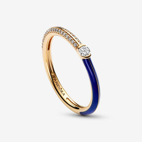 Anel Pavé Azul Pandora ME